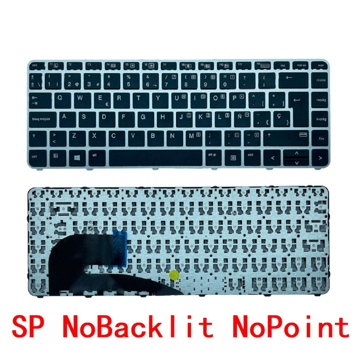 New US Russian Spanish Brazil Laptop Backlit Keyboard For HP EliteBook 840 G3 745 G3 745 G4 840 G4 848 G3  HP laptop repair parts