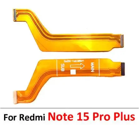 New For Xiaomi Redmi Note 13 14 15 Pro Plus 4G 5G Main Board Mainboard Connector Motherboard Flex Cable Xiaomi  Xiao mi phone repair parts