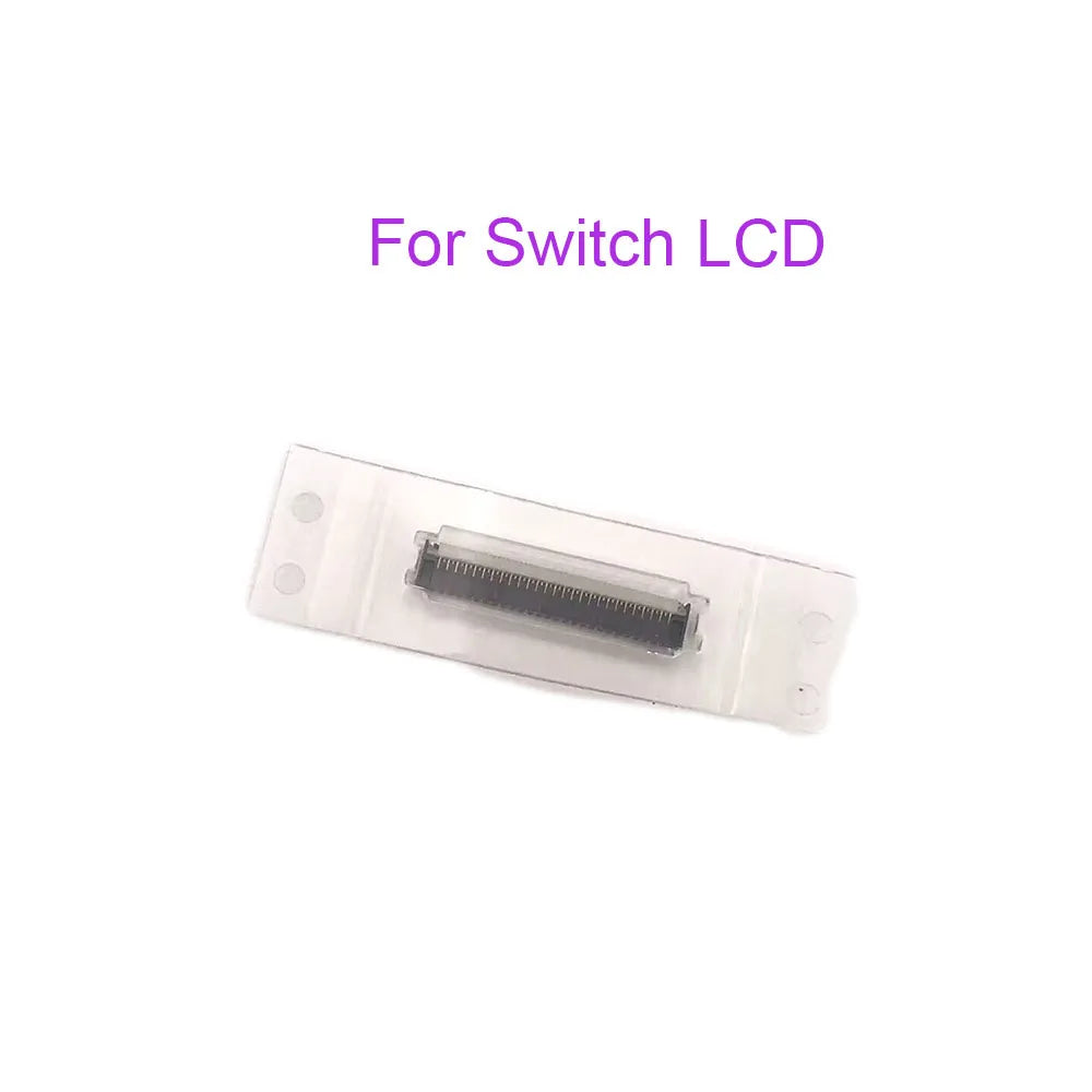 FPC Female Socket Motherboard LCD Display Screen Flex Cable Clip Ribbon Connector For Nintendo Switch NS Lite Oled Game console repair parts