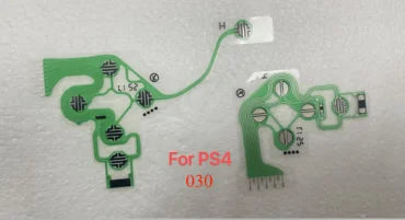 50pcs Film For PS2 PS3 PS4 Pro Slim JDS 030 040 050 Controller Conductive Film Keypad Flex Cable For PS5 Circuit Board Game console repair parts