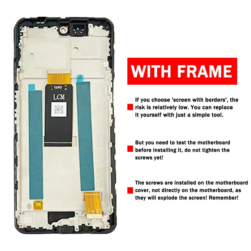 6.8" Display For ZTE nubia Neo3 Display Screen For ZTE nubia Neo 3 Lcd Display Touch Panel Screen Digitizer Assembly With Frame ZTE phone repair parts