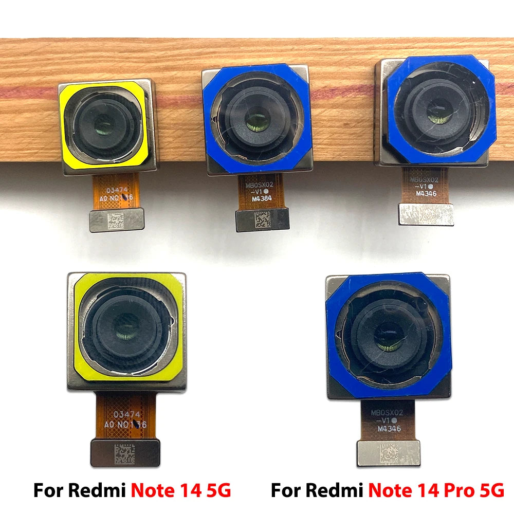Back Rear Camera Big Main Camera Front Camera Flex Cable For Xiaomi Redmi Note 14 Pro 4G 5G  Xiaomi  Xiao mi phone repair parts