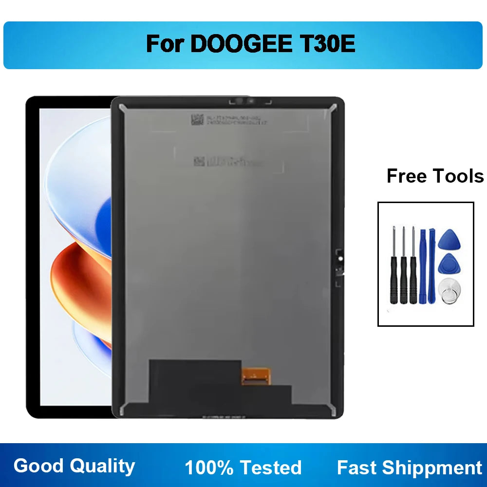 11" HD Display For DOOGEE T30E LCD Display Touch Screen Digitizer Assembly Replacement Tools Tablet repair parts