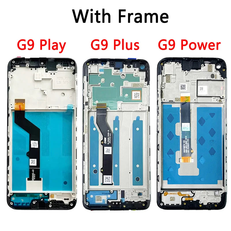 Tested For Motorola Moto G9 Play XT2083-1 Lcd Touch Digitizer Assembly For Moto G9 Plus XT2087-1 Display G9 Power XT2091-3 LCD Motorola phone repair parts