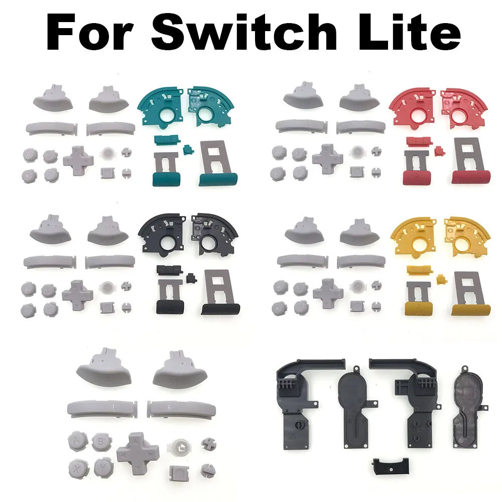 Replacement SD Card Slot For Nintendo Switch Lite L R ZL ZR ABXY Buttons For NS Lite Game Console Speaker Bracket Game console repair parts