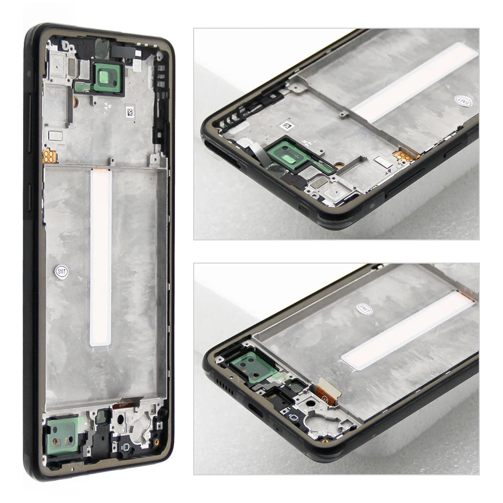 Amoled Screen for Samsung Galaxy A33 5G A336 A336B A336E Lcd Display Digital Touch Screen With Frame for Samsung A33 5G Samsung phone repair parts