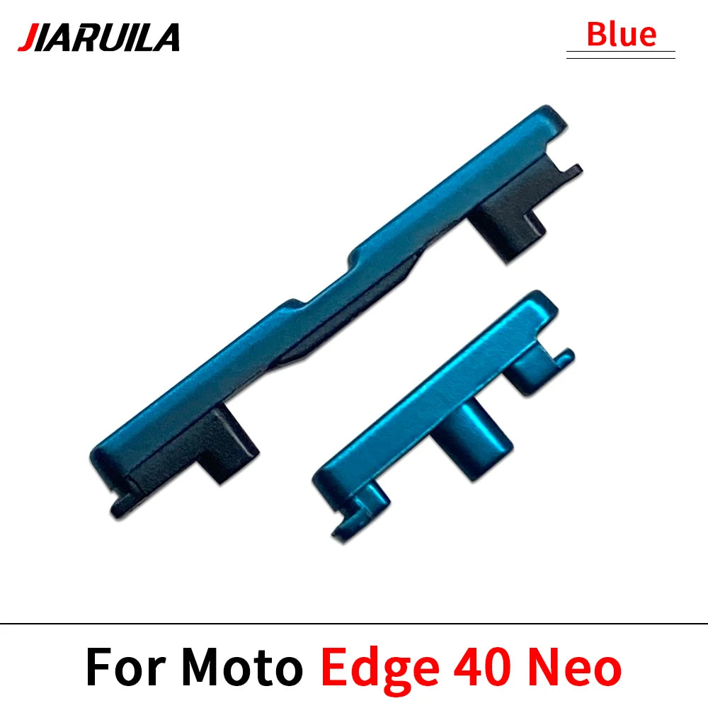 Power Volume Side Button Key External Plastic Button For Motorola Moto Edge 40 50 Neo Pro Fusion Motorola phone repair parts