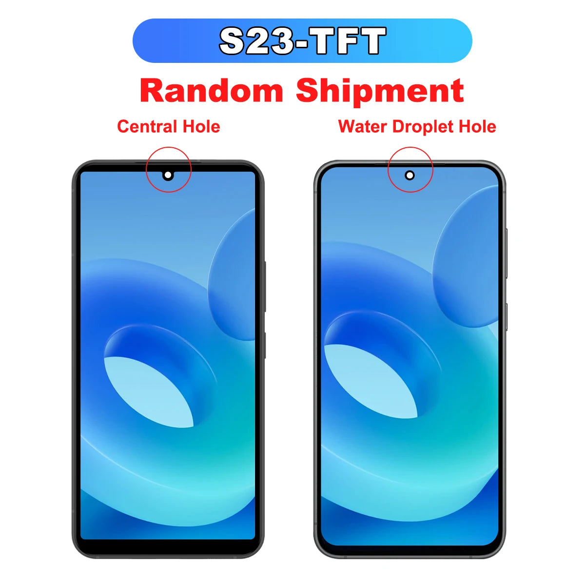 TFT S23 Screen Assembly for Samsung Galaxy S23 S911B S911B/DS Lcd Display Digital Touch Screen with Frame Replacement Samsung phone repair parts