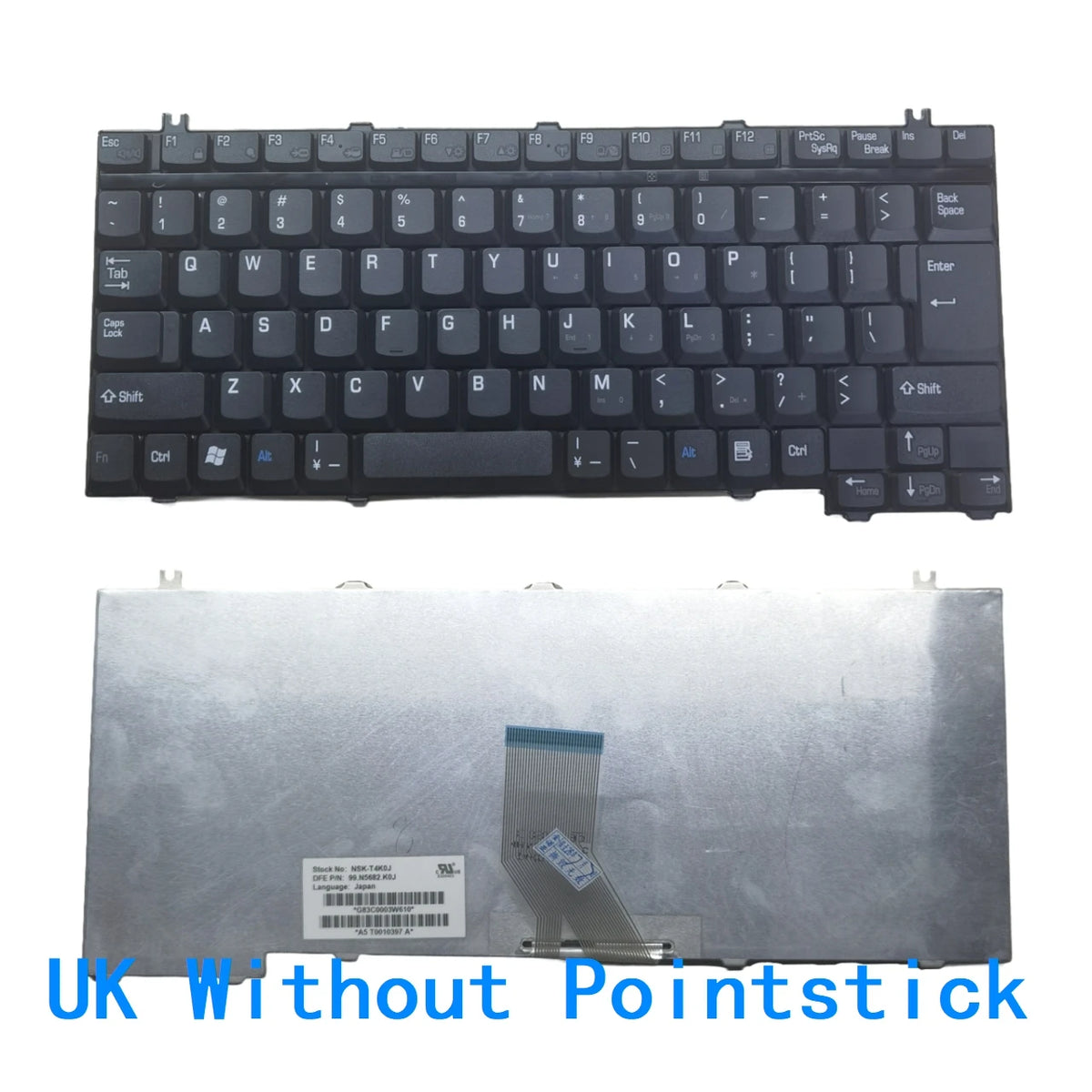 New US UK Language  Keyboard For Toshiba Satellite A10 M20 Notebook PC Replacement Keyboard