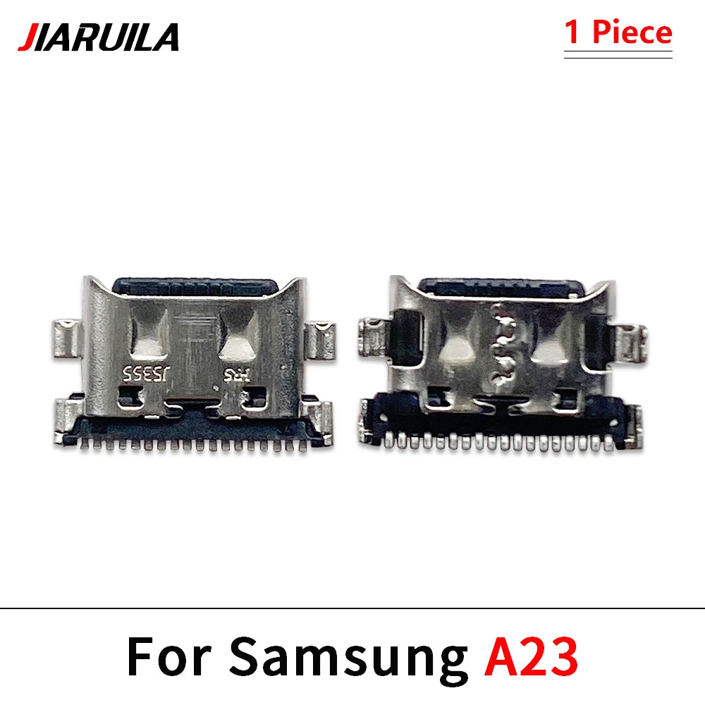 100Pcs,  Micro USB Connector Charging Port Jack Plug For Samsung A14 A04 A04s A04E A24 A34 A54 A05 A05s A13 A23 A33 A53 4G 5G Samsung phone repair parts
