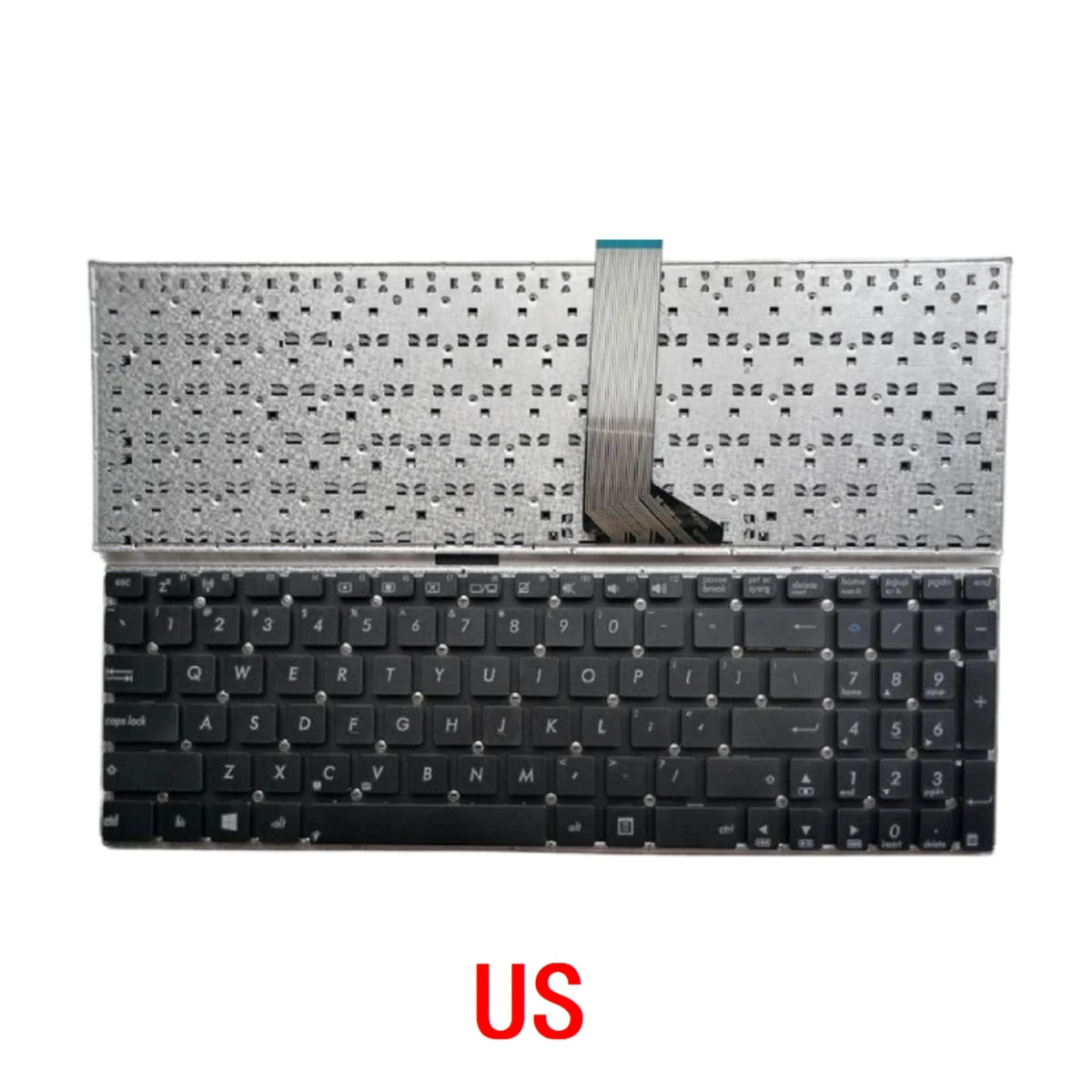 New US Russian Spanish Laptop Keyboard For ASUS F502 F502C F502CA S500 S500C S500CA S550 S550C S550CA S550CB V500 V500C V500CA  ASUS laptop repair parts