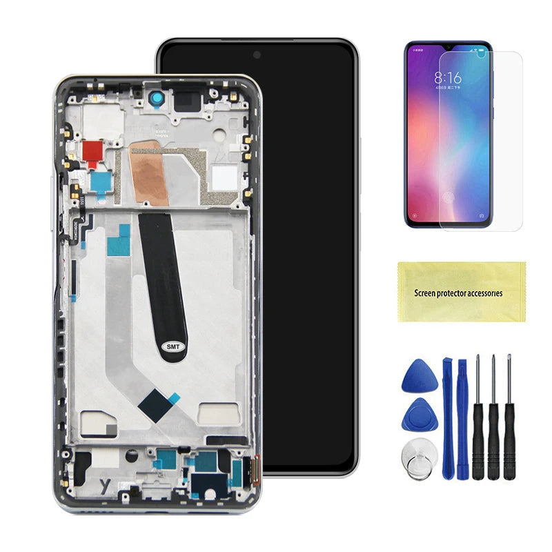 Super Amoled Poco F3 Screen Replacement, for Xiaomi Poco F3 M2012K11AG Lcd Display Digital Touch Screen Assembly for Poco F3 Pro Xiaomi phone repair parts