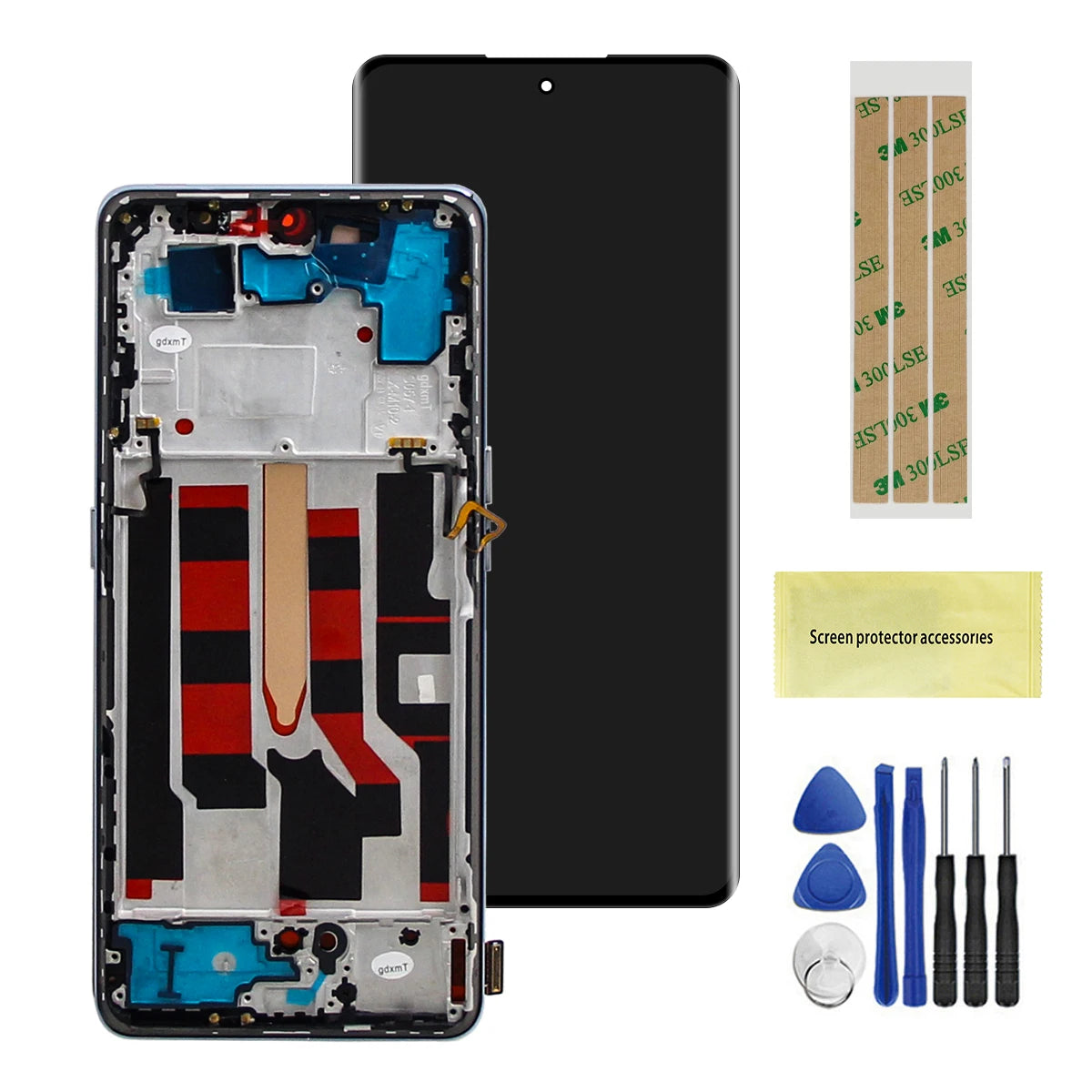 Super Amoled/TFT For Oppo Reno8 T 8T 5G LCD Display Touch Panel Digitizer For Reno8 T 5G CPH2505 LCD With Frame Replacement OPPO phone repair parts