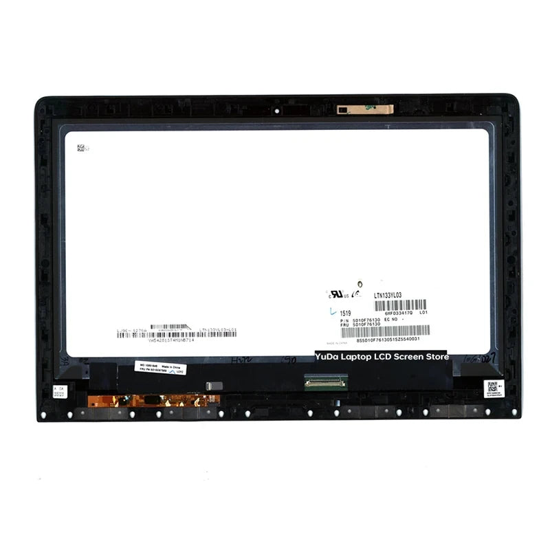 13.3" Laptop LCD Touch Screen For Lenovo IdeaPad Yoga 3 Pro 1370 Display Digitizer Assembly Replacement 3200x1800 FRU 5D10K81630 Lenovo laptop repair parts