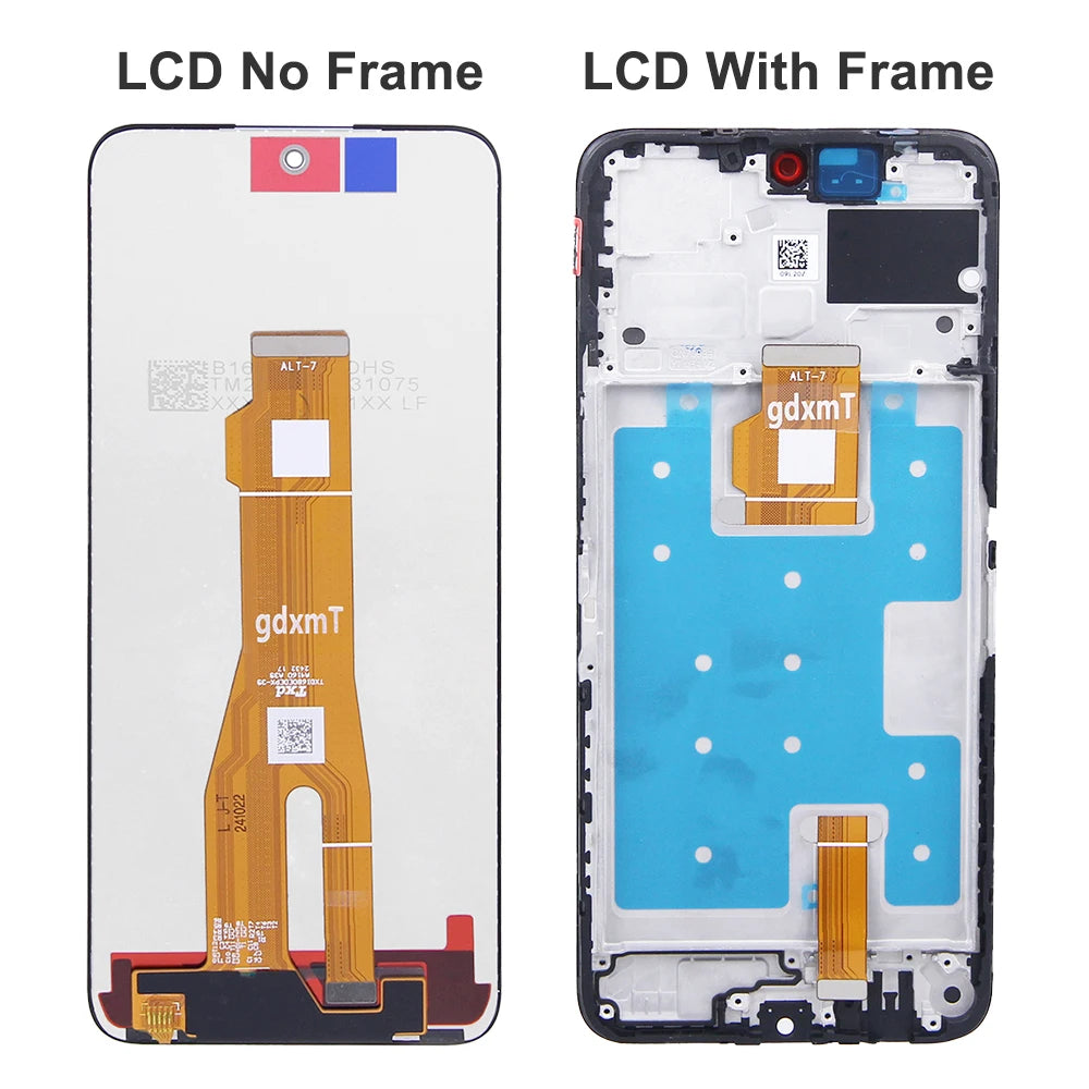 X7C For Huawei For Honor X7c Display Touch Screen Digitizer Panel Assembly Lcd Screen With Frame Repair Parts 100% Tested Honor phone repair parts