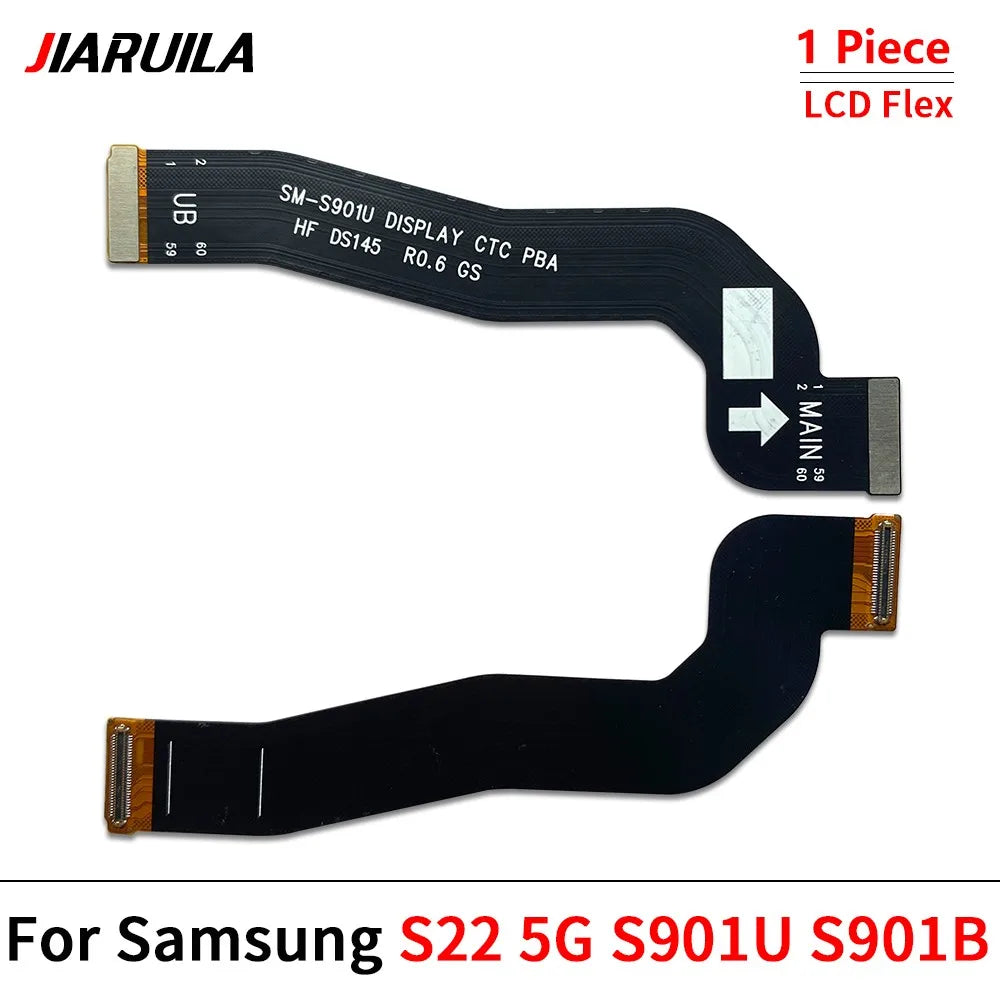 10Pcs/Lot, LCD Screen Connector Cable For Samsung S21 S22 S23 S24 Plus Ultra Fe Display Flex Replacement Parts Samsung phone repair parts