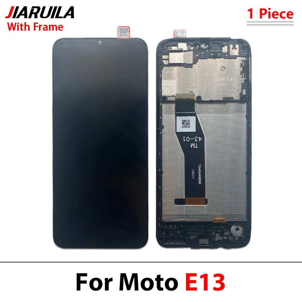 LCD Display Touch Screen Digitizer Assembly For Motorola Moto Edge 60 Pro Fusion Stylus E13 E22 E32 E20 E40 LCD Motorola phone repair parts