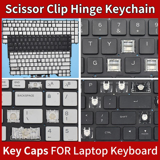 Replacement for Dell Alienware M17 R5, M15 R7, Alienware M16 R1 R2 X14 X15 X16 R1 R2 X17 R1 R2 Laptop Keyboard KeyCap & Hinge  Dell Laptop repair parts