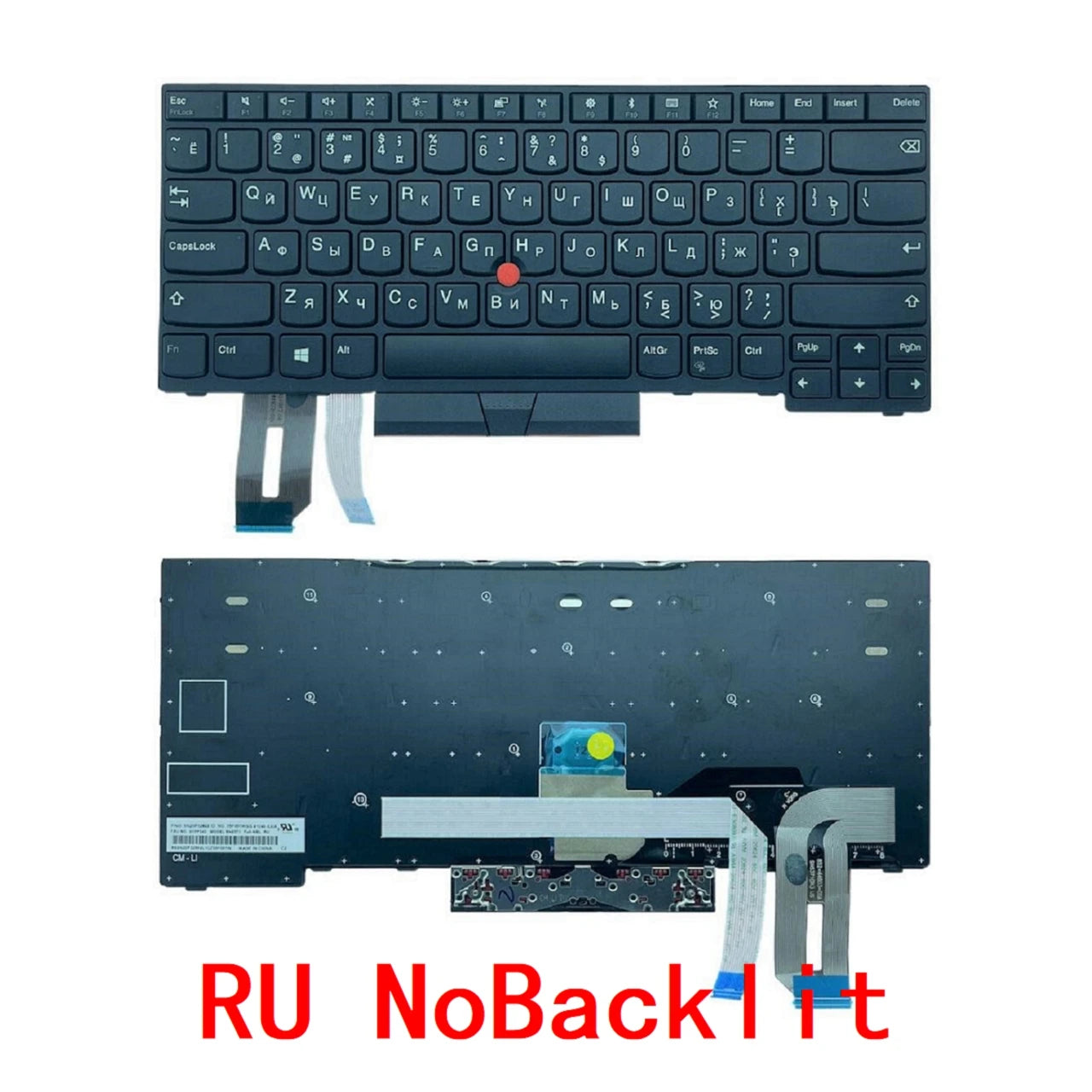 US RU SP AR BR Backlit Keyboard For Lenovo Thinkpad E480 E485 L480 L380 T490 E490 E495 L490 T495 yoga L390 T480S P43S Lenovo laptop repair parts