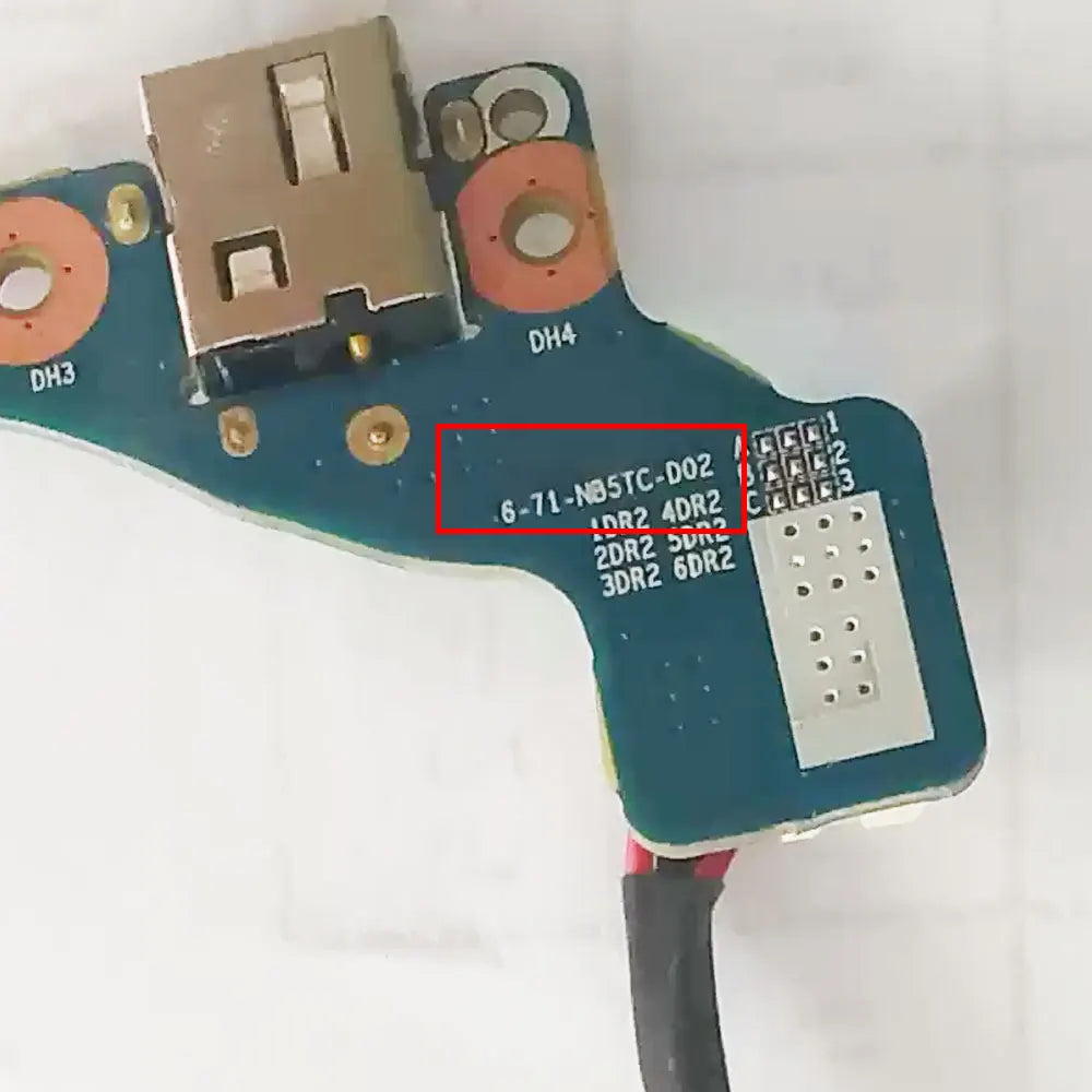 Replace Used For Hasee ZX6 TX6 TX6TI ThundeRobot 911GTS G6000P Laptop DC-IN Charging Port DC Power Connector Jack Board Cable