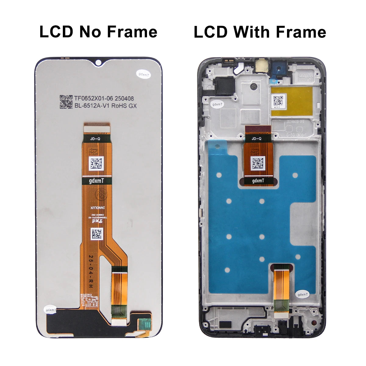 6.56" For Honor X6b JDY-LX1, JDY-LX2 LCD Display Screen Touch Panel Digitizer For HonorX6b Display Frame Repair Parts Tested Honor phone repair parts
