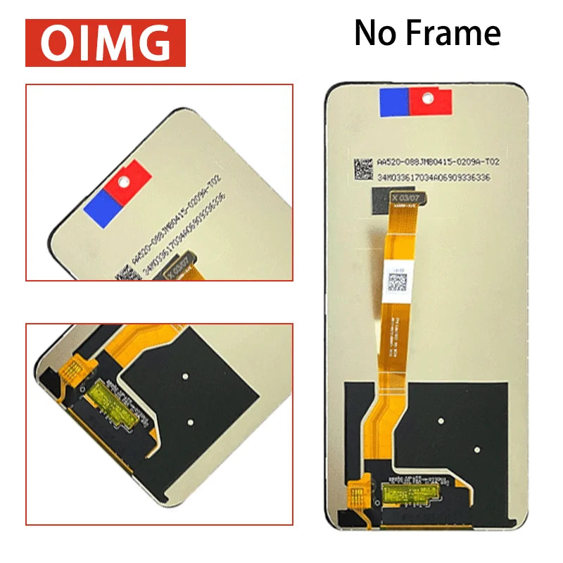 CPH2695 CPH2711 Premium Lcd For Oppo A5 Pro 4G/5G LCD Display Touch Screen Digitizer Assembly A5Pro LCD Replacement Oppo phone repair parts Realme phone repair parts