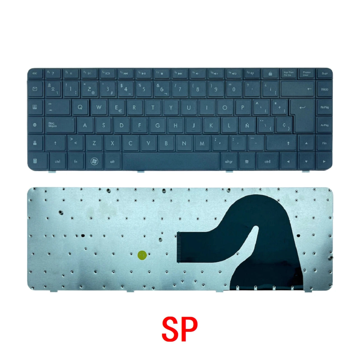New US Russian Spanish Arab Brazil Laptop Keyboard For HP Compaq Presario CQ56 G56 CQ62 G62 Notebook PC Replacement HP laptop repair parts