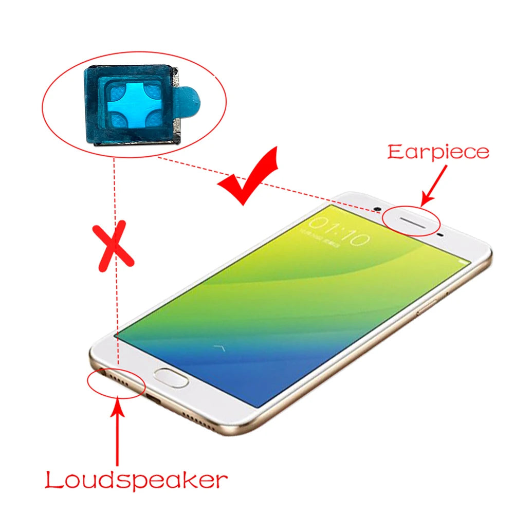 Front Top Earpiece Earphone Ear Speaker Sound Receiver For Xiaomi Redmi Note 10 10s 11 11s 12 12s 13 Pro Plus 4G 5G  Xiaomi  Xiao mi phone repair parts