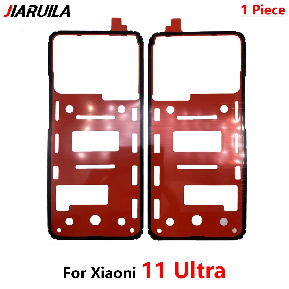 New For Xiaomi Mi 8 9 9T 10 10T 11 11T 12 Pro Lite Note 10 Lite Back Battery Cover Door sticker Adhesive glue tape Xiaomi  Xiao mi phone repair parts