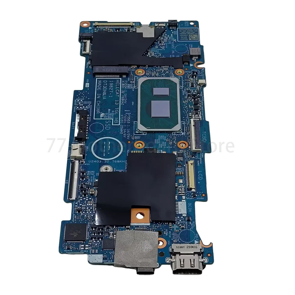 Laptop Motherboard For Dell Inspiron 7306 With CPU I5-1135G7 I7-1165G7 RAM 8G/16G Motherboard 0GT06K 05X8YX AKEMY 19827-1 Dell laptop repair parts