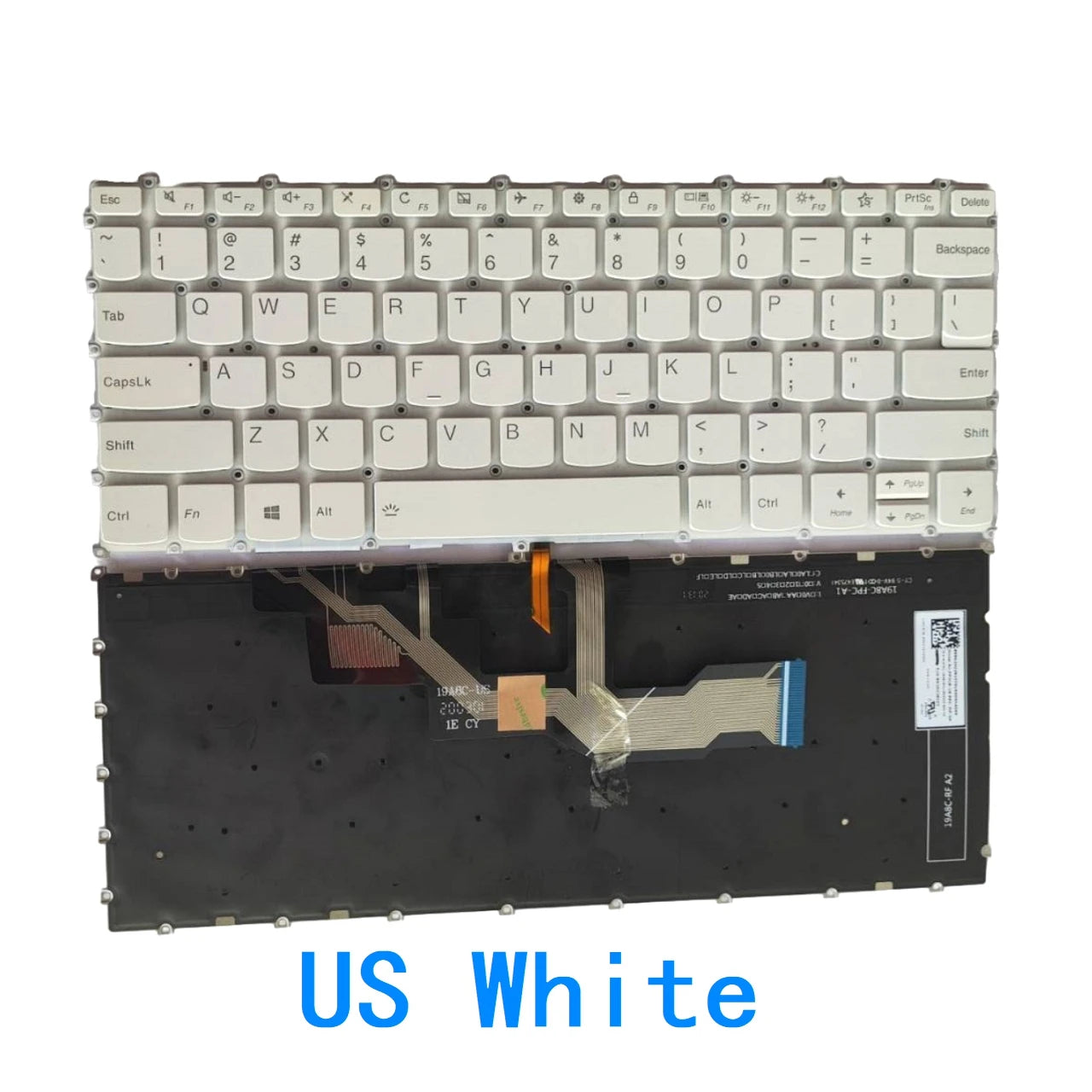 New US Russian Spanish Backlit Keyboard For Lenovo IdeaPad S540-13 S540-13API S540-13ARE S540-13IML 13ITL 13 Pro 2019 pro13 Lenovo laptop repair parts