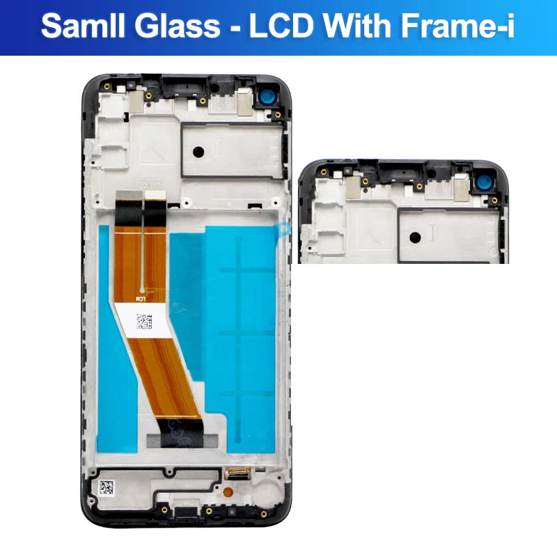 6.4'' M11 Display Screen with Frame, for Samsung Galaxy M11 M115 M115F Lcd Display Touch Screen Digitizer Assembly Replacement Samsung phone repair parts