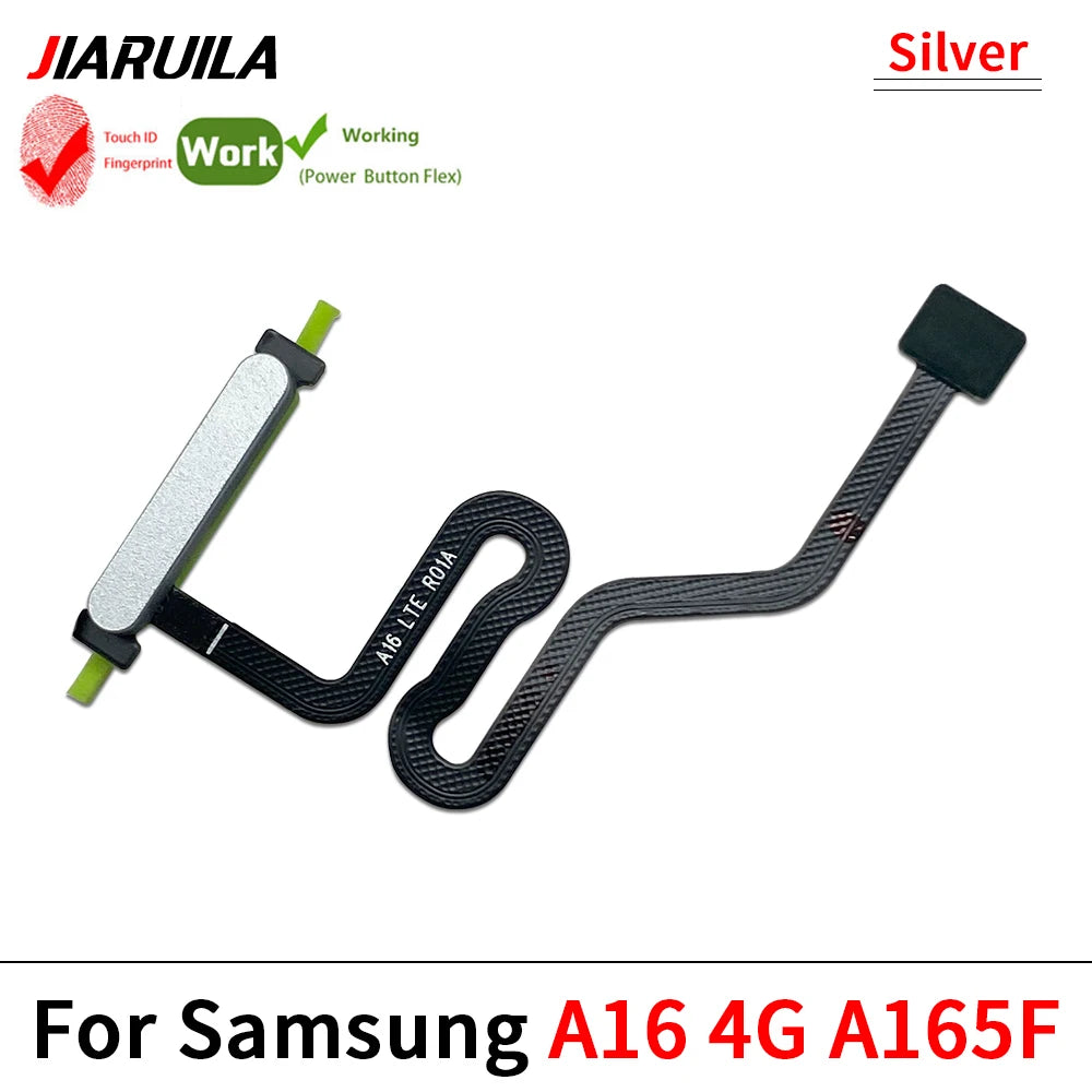 Home Button FingerPrint Touch ID Sensor Flex Cable Ribbon For Samsung A06 A16 A26 A07 A17 4G 5G Replacement Parts Samsung phone repair parts