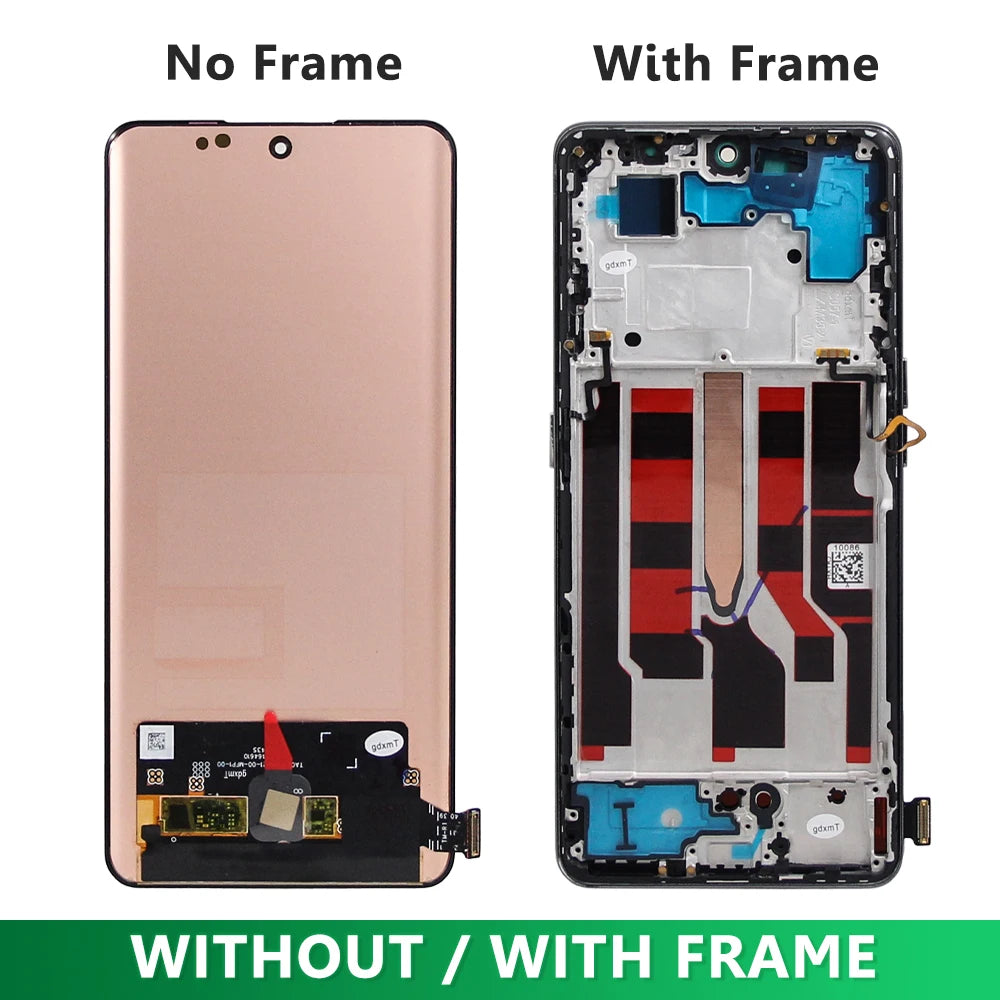 Super Amoled/TFT For Oppo Reno8 T 8T 5G LCD Display Touch Panel Digitizer For Reno8 T 5G CPH2505 LCD With Frame Replacement OPPO phone repair parts