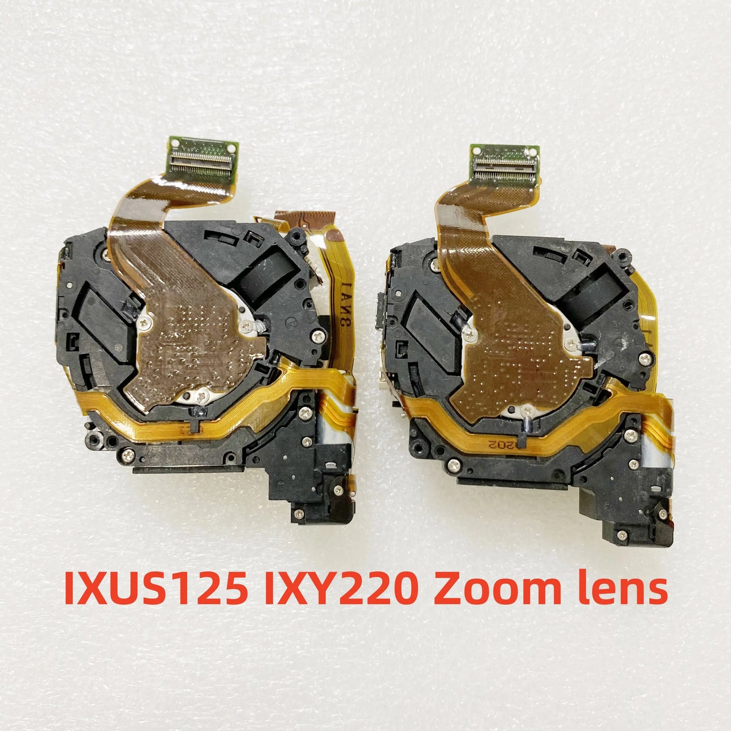 Original For Canon IXUS125 HS IXY220 Black Red Camera Zoom Lens Set With CCD Origianl Camera Repair Camera Digital Camera repair parts