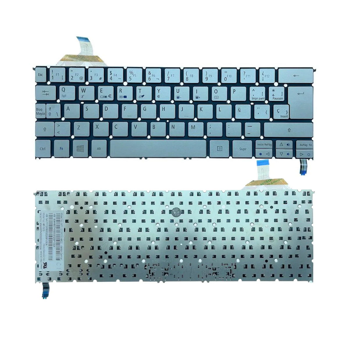 New Spanish Language  Backlit Keyboard For Acer Aspire S7 S7-391 S7-392 Notebook PC Replacement Keyboard Acer laptop repair parts