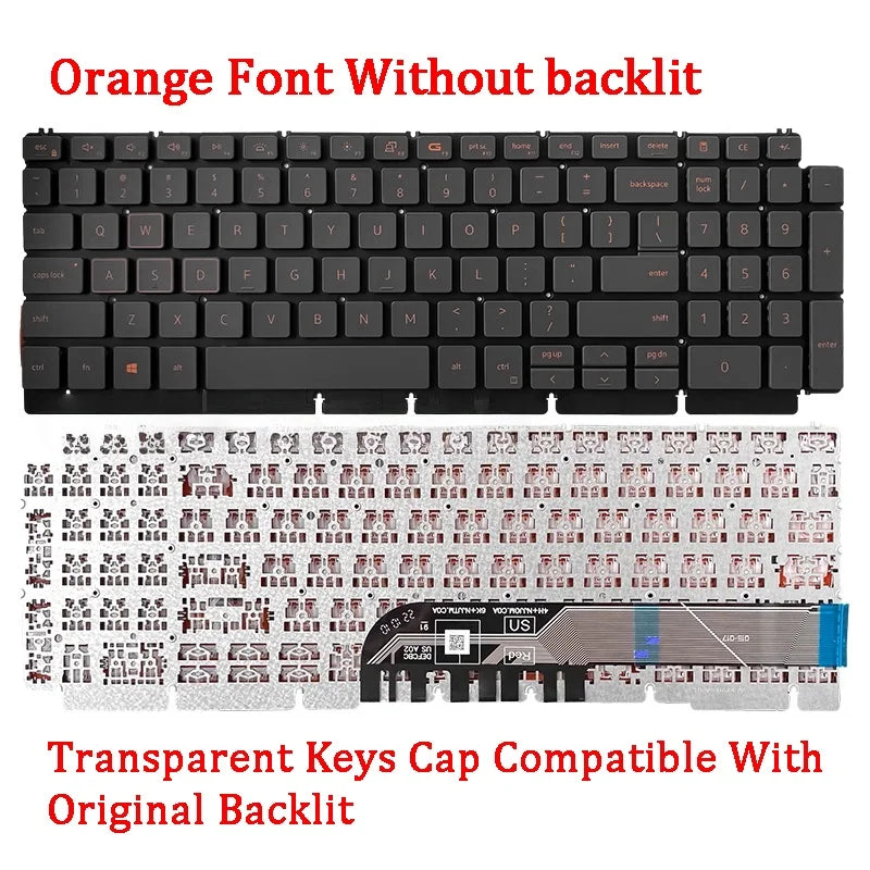 New Original Laptop Keyboard For DELL G15 Ryzen Edition G15 5505 5518 5520 5521 Dell laptop repair parts