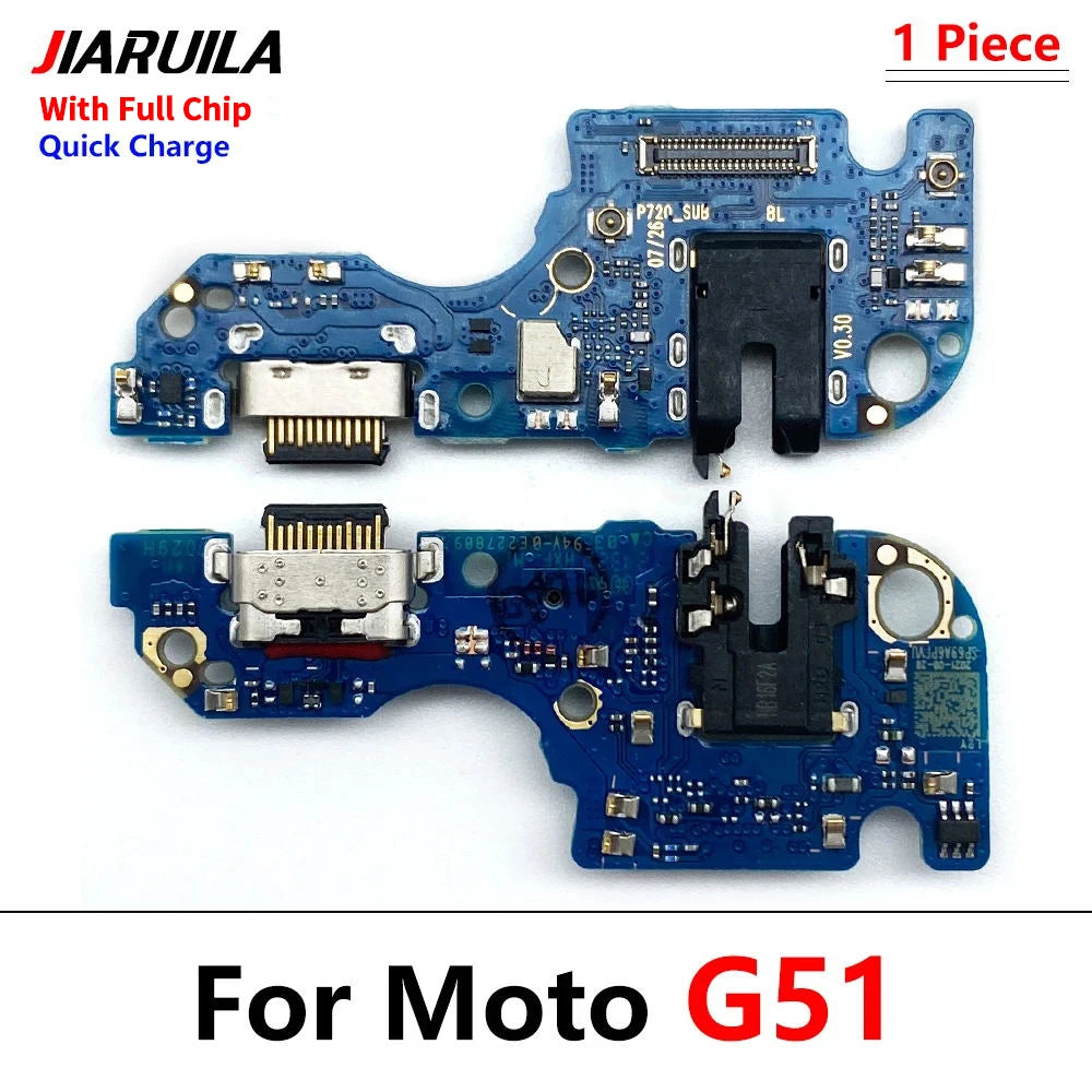 New For Moto G10 G20 G30 G50 G31 G41 G71 G60s G51 G22 G72 5G USB Charge Port Jack Dock Connector Charging Board Flex Cable Motorola phone repair parts