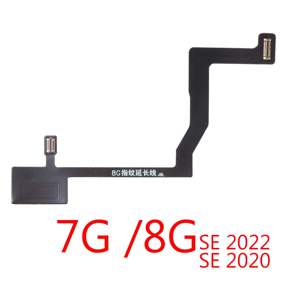 1set For iPhone 7 8 Plus Waterproof+ Universal Home Button + Home Touch ID Return Fingerprint Button Motherboard Connector Flex iPhone phone repair parts