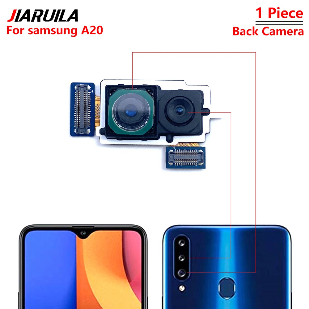 New Rear Main Back Camera Front Camere Flex Cable For Samsung A10 A20 A30 A40 A50 A60 A70 A80 A10E Samsung phone repair parts