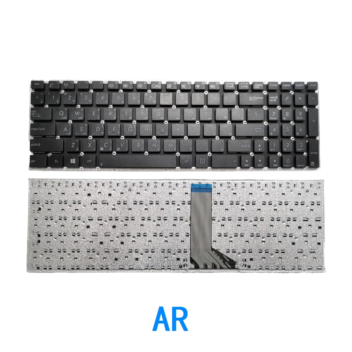 New US Russian Spanish Arab Language Keyboard For ASUS X551 X551C X551S X551CA X551M X551MA X551SL Replacement Keyboard ASUS laptop repair parts