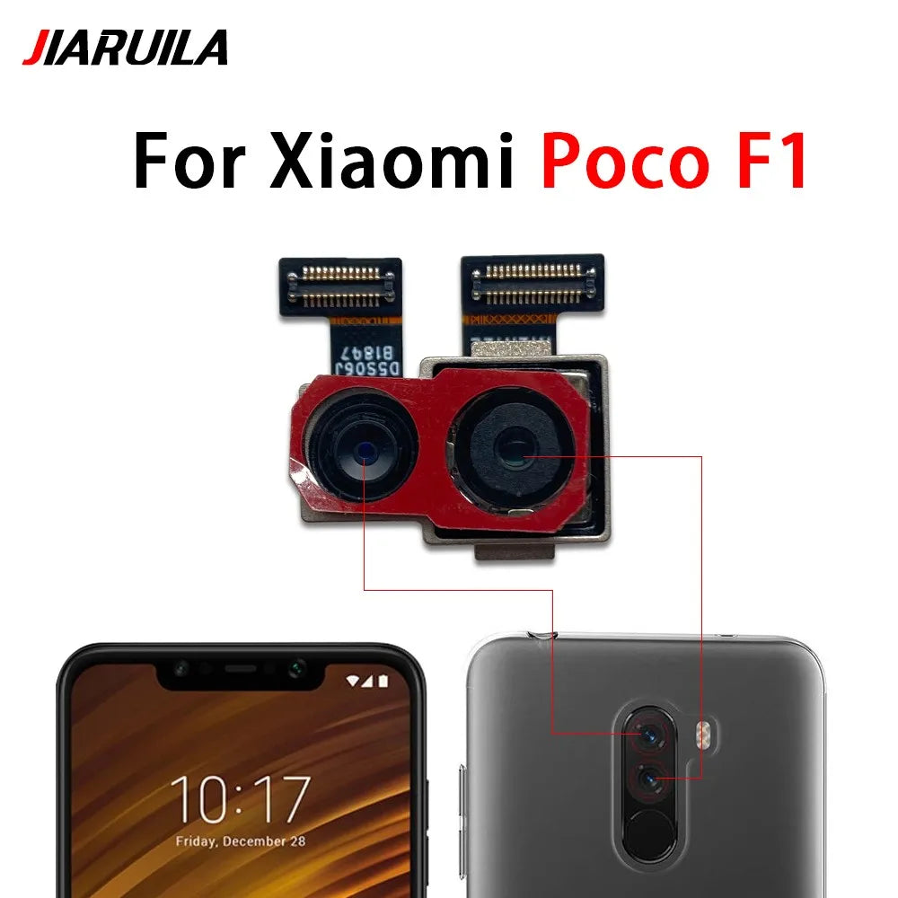 New Rear Back Camera For Xiaomi Mi Pocophone F1 Poco F1 Main Facing Camera Module Flex Cable Replacement Spare Parts  Xiaomi  Xiao mi phone repair parts