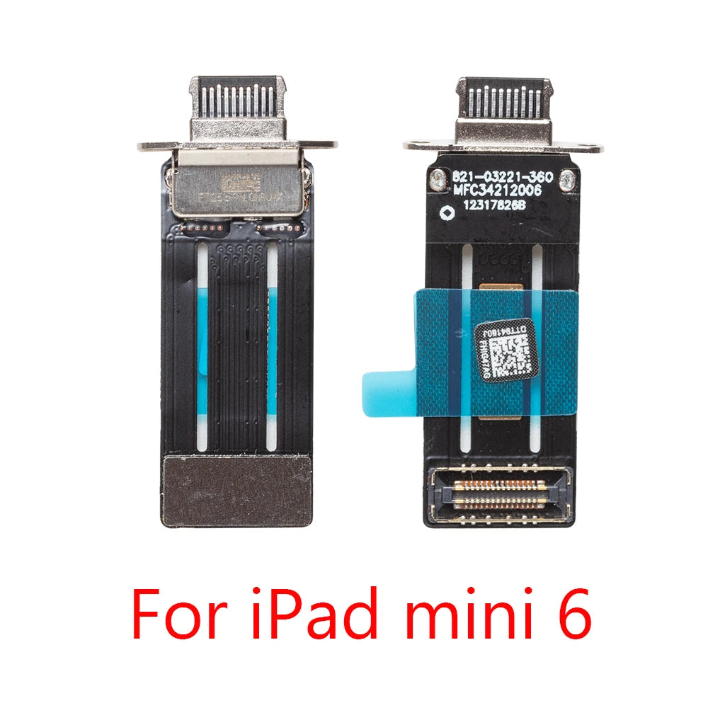 1pcs Charging Charger Port Dock Connector Flex Cable for iPad Mini 6 A2567 A2569  iPad repair parts