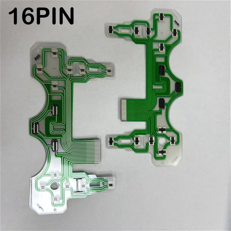 10PCS SA1Q113A SA1Q43A 16PIN Conductive Film for PS2 Controller Ribbon Board Joystick Flex Cable Conductive Film Replacement Game console repair parts