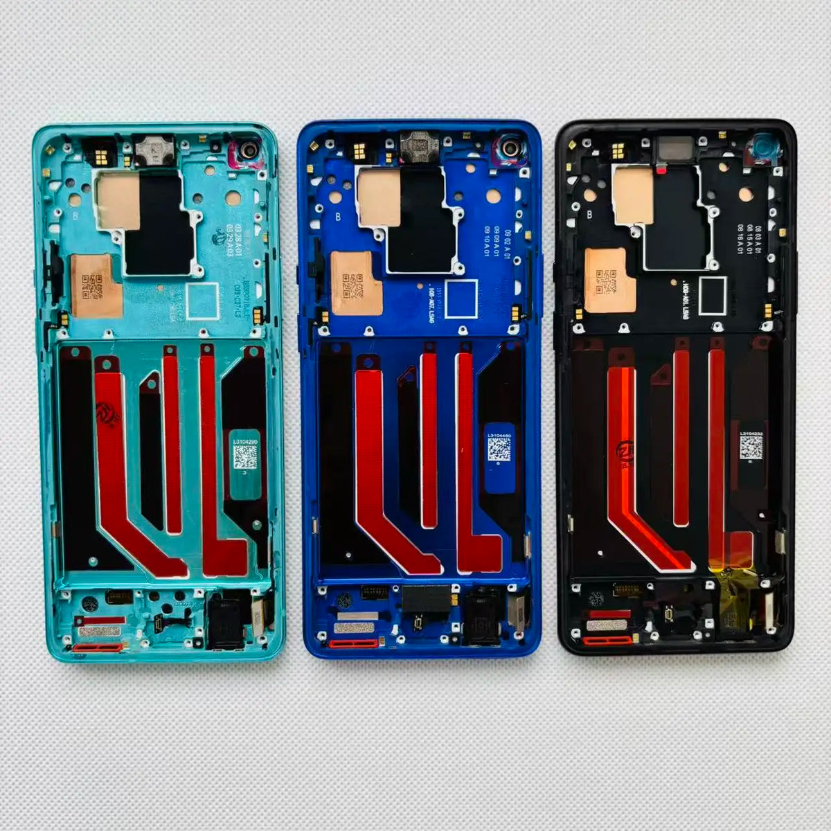 Original LTPO AMOLED 6.78'' Replacement For OnePlus 8 Pro LCD Display IN2023, IN2020, IN2021, IN2025 Touch Screen Assembly Parts  OnePlus phone repair parts