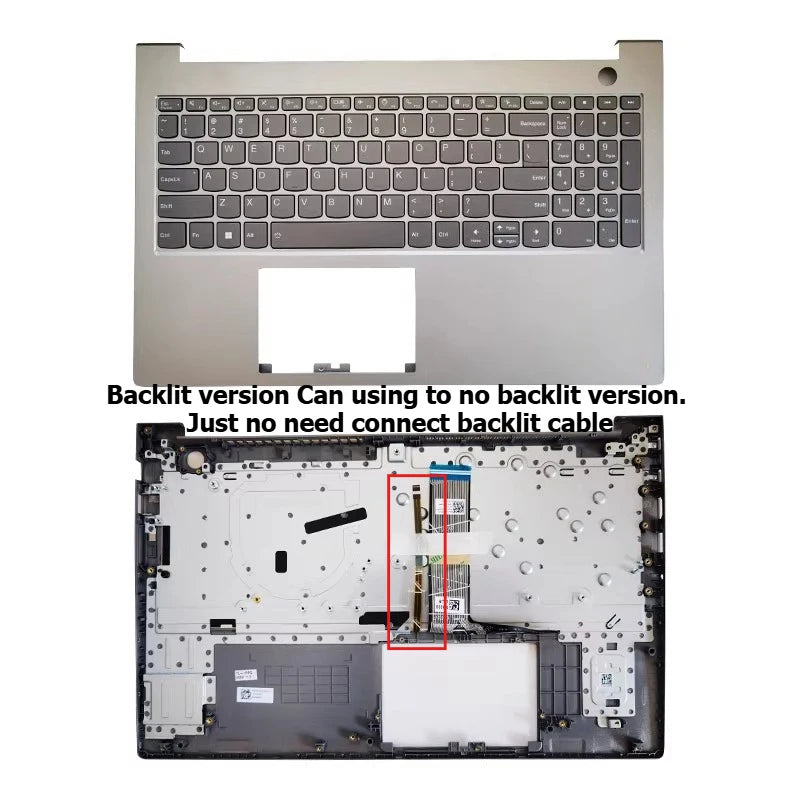 Upper case keyboard for Lenovo ThinkBook 15 G2 ITL G3 G4 ARE ACLV6-15 ITL topcase palmrest Keyboard C  cover Touchpad Lenovo laptop repair parts