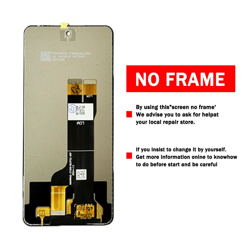 A75 Display Screen Replacement Parts For ZTE Blade A75 5G LCD Z2357N Display Screen +Touch Panel Digitizer Assembly TCL phone repair parts