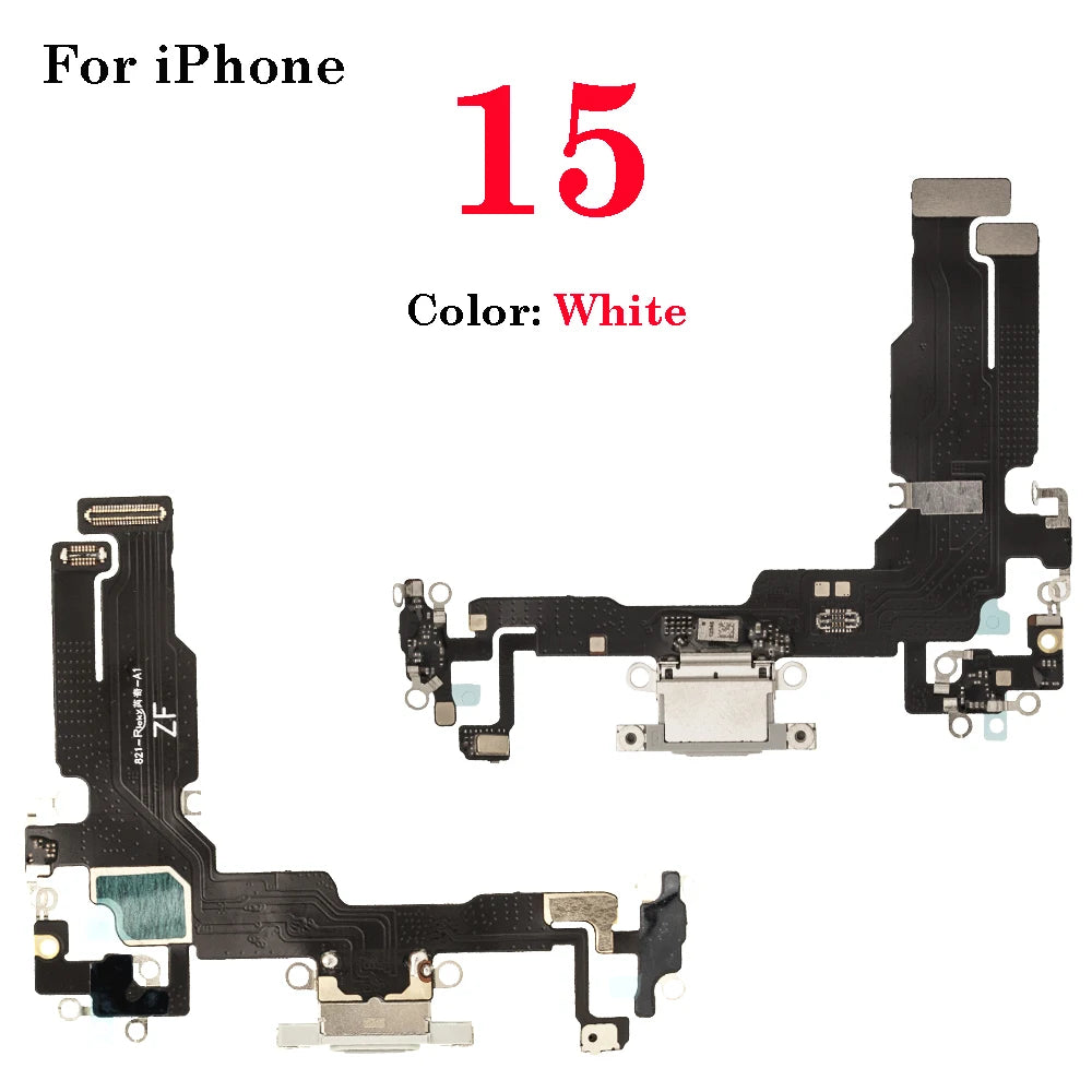 1Pcs New Brand For iPhone 16 15 Plus16 15 Pro Max Dock Charging Port Flex Cable USB Charger Connector Replacement Part iPad tablet repair parts