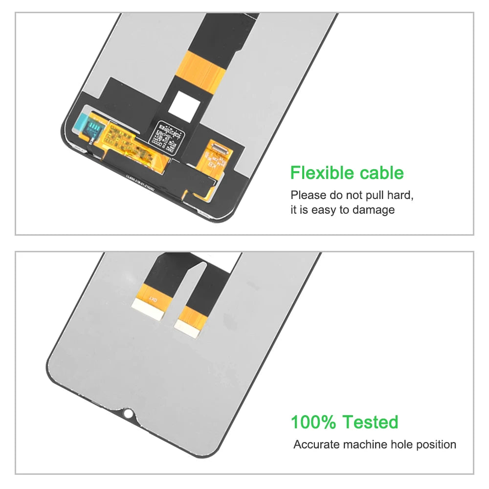 6.52" Screen Assembly for Realme C11 2021 Lcd Display Digital Touch Screen with Frame for Realme C11 2021 Screen Replacement Realme repair parts