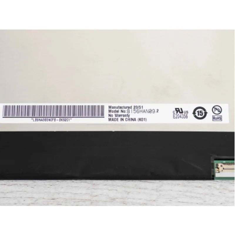 15.6" 144HZ 1920*1080 FHD IPS 40 Pin EDP NV156FHM-N4K/N4G/NY4/NY5/NY6 LP56WFG-SPF2/SPF3/SPB2/SPB3/SPB4 B156HAN09.2/10.0/10.1